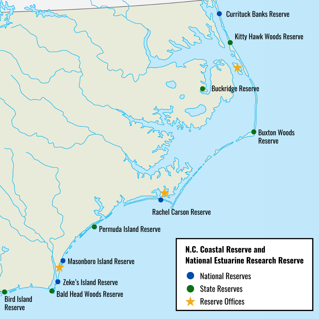 Friends of the Reserve Map
